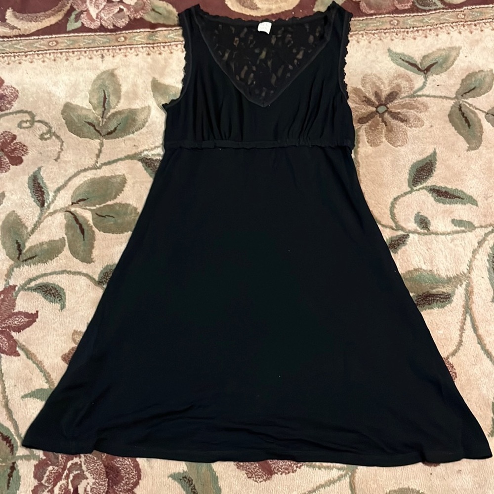 Hanky Panky black chemise nightgown